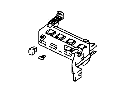 2000 Chevrolet Tracker Fuse Box - 30020837