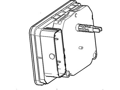 Cadillac CTS ABS Control Module - 22932431