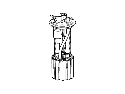 GM 19206582 Fuel Tank Fuel Pump Module Kit (W/O Fuel Level Sensor)