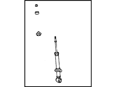 2005 Pontiac Vibe Shock Absorber - 88974640