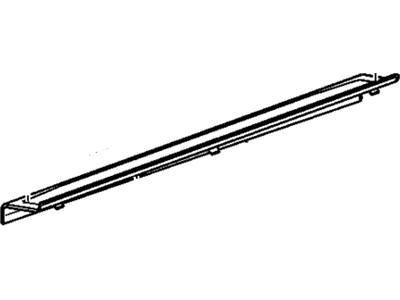GM 92249079 Plate Assembly, Front Side Door Sill Trim *Black