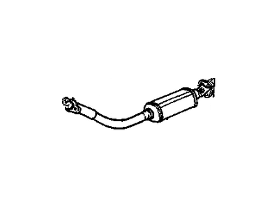 1998 Chevrolet Malibu Catalytic Converter - 24507291