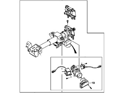 GM 96455509 Column Asm,Steering