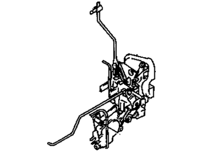 GM 30019246 Front Side Door Lock