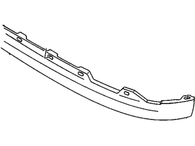 GM 14066707 Deflector, Front Air