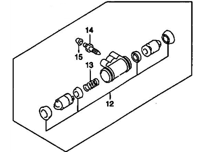 Chevrolet Tracker Wheel Cylinder - 91175624