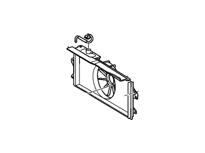 GM 88973496 Shroud,Engine Coolant Fan