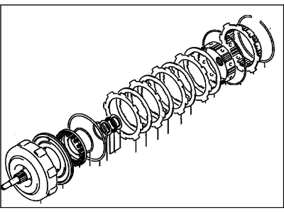 GM 91176706 Clutch Asm,Fwd Multiple Disk (On Esn)