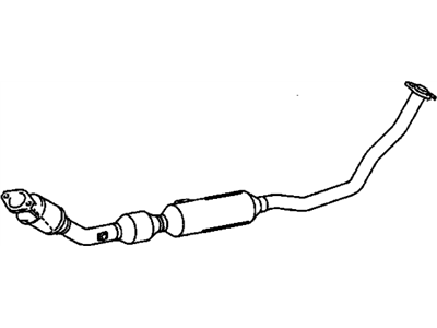 GM 88975825 3Way Catalytic Convertor (W/Exhaust Manifold Pipe & Resonator)