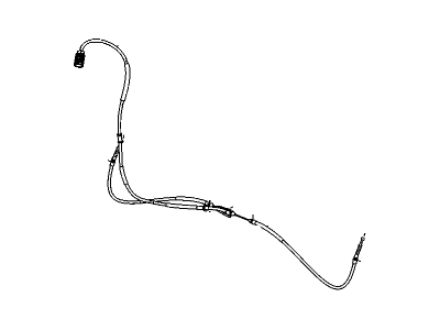 2011 Buick LaCrosse Parking Brake Cable - 22821391