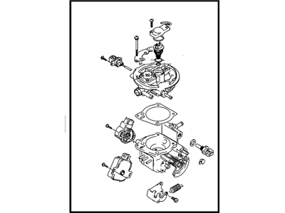 GM 96068410 Throttle Body Fuel Injector