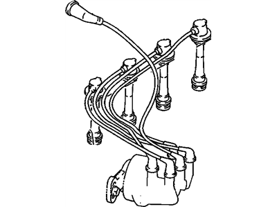 Chevrolet Prizm Spark Plug Wires - 94851453