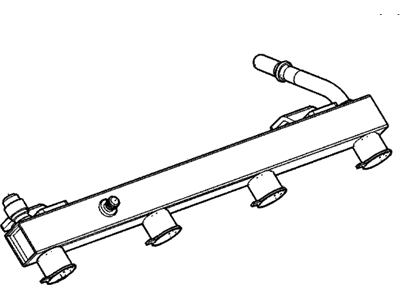 2014 Cadillac ELR Fuel Rail - 55570149