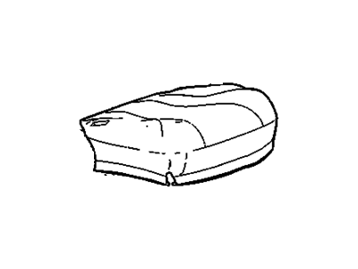 GM 12473877 Pad,Passenger Seat Cushion