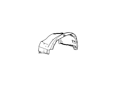 GM 20940399 Liner, Front Wheelhouse