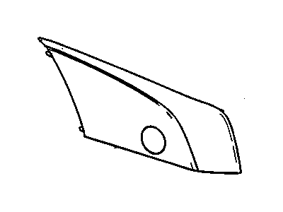 GM 22840076 Insert,Quarter Trim Panel