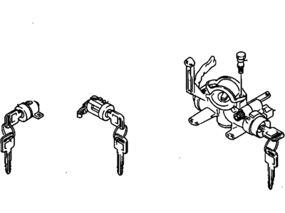 GM 91173355 Lock Kit,Complete Vehicle