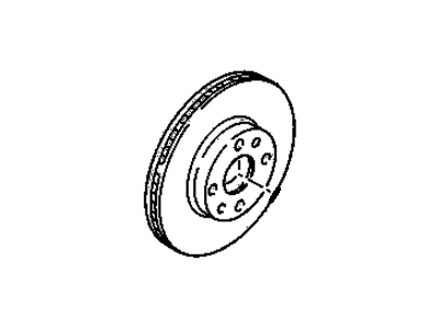 GM 94387591 Front Brake Rotor