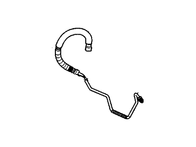 2005 Pontiac Grand Prix Power Steering Hose - 15781943