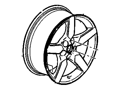 2013 Chevrolet Camaro Spare Wheel - 92197469