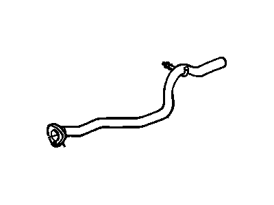 1994 Chevrolet Cavalier Exhaust Pipe - 22583550