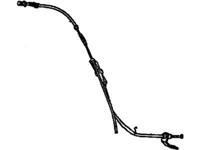 1992 Cadillac Seville Parking Brake Cable - 3535072
