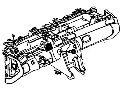 GM 25724013 Panel Asm,Instrument *Shale