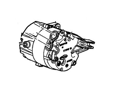 2008 Saturn Aura A/C Compressor - 19418184