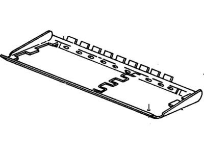 GM 15577416 Panel, Seat Back Closeout