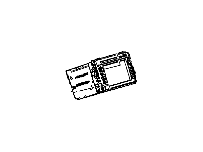 GM 20801209 Radio Assembly, Amplitude Modulation/Frequency Modulation Stereo & Audio Disc Player