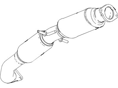 GM 22935314 Exhaust Front Pipe Assembly