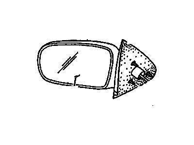 GM 12367168 Mirror Kit,Outside Rear View