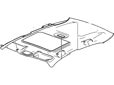 GM 20865257 Panel, Headlining Trim *Titanium