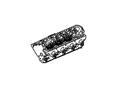 GM 12578450 Cylinder Head Assembly