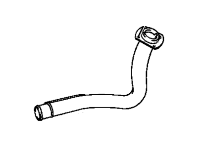 1993 Chevrolet Metro Fuel Filler Hose - 91176023