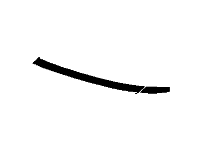 GM 15660619 Stripe, Hood Rear