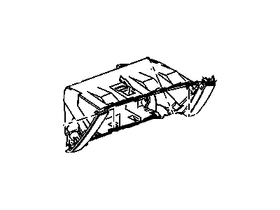 GM 9009197 Compartment Assembly, Instrument Panel *Titanium