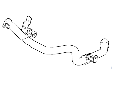 Cadillac ATS Radiator Hose - 12653544