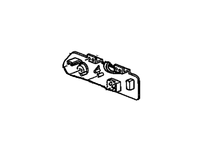 GM 16183801 Heater Control Assembly