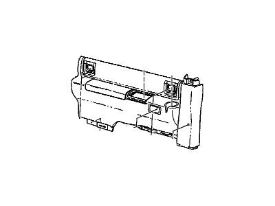 GM 15194205 Panel Assembly, Body Side Front Upper Trim *Neutral