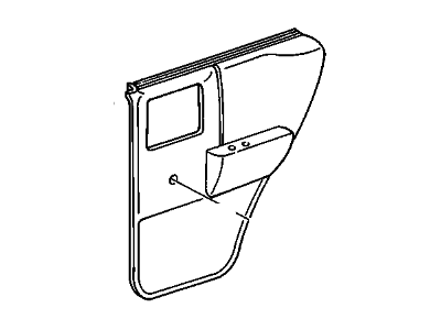 GM 12544505 PANEL, Door Trim/Access