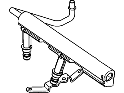 2002 Oldsmobile Silhouette Fuel Rail - 17113608