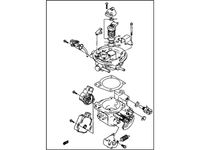 1990 Chevrolet Metro Fuel Injector - 96068410