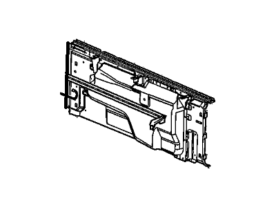 GM 25853774 Box Assembly, Cargo Box Stowage