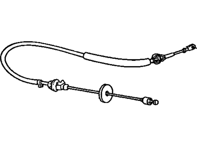 1982 Chevrolet Cavalier Throttle Cable - 14062639