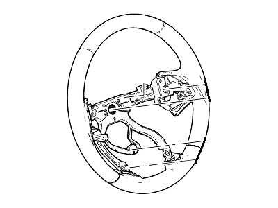 GM 22969354 Wheel Assembly, Steering *Cocoa P