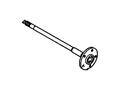 GM 26059962 Rear Axle Drive Shaft