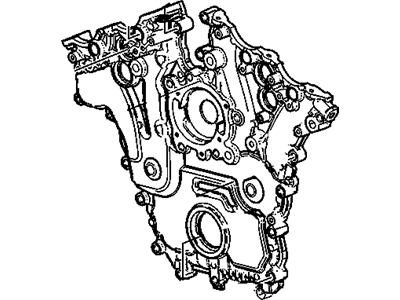 2011 Cadillac CTS Timing Cover - 12698371
