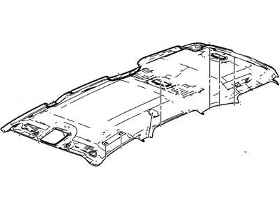 GM 88956156 Panel Asm,Headlining Trim *Gray