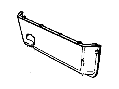 GM 22550057 PANEL, Seat Belt